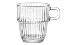 Bormioli Rocco Coffee Cups with Handle - Stackable - Barshine 185 ml - 6 pieces