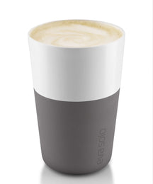 Eva Solo Latte Macchiato Cup Elephant Grey 360 ml - 2 Pieces