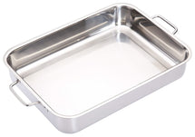 MasterClass Roasting pan - stainless steel - 37 x 27 cm