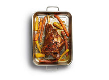 MasterClass Roasting pan - stainless steel - 37 x 27 cm