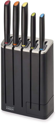 Joseph Joseph Knife block with 5 knives - SlimBlock Elevate