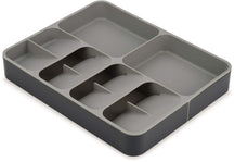 Joseph Joseph Extendable Cutlery Tray - DrawerStore - Gray