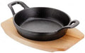 Cast Iron Oven dish / Serving pan - cast iron - ø 15 cm - without non-stick coating