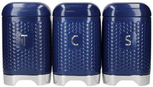 KitchenCraft Stock jars Lovello Midnight Navy 3 pieces