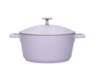 MasterClass Casserole - Lavender - ø 20 cm / 2.5 liters - standard non-stick coating