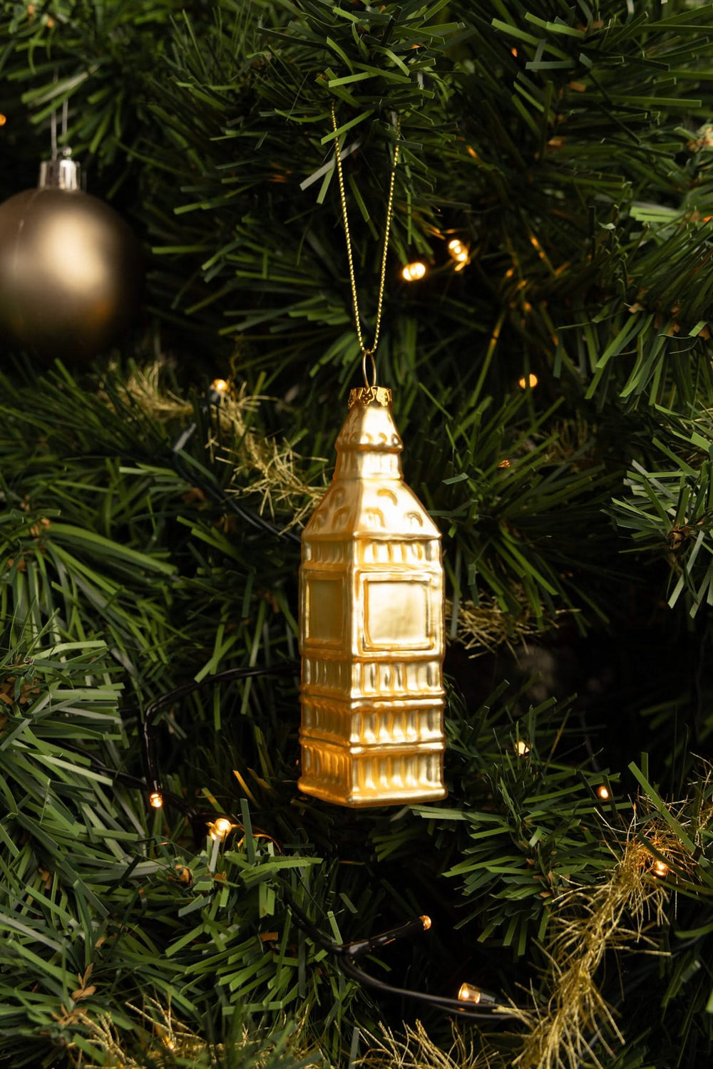 Nordic Light Christmas ball Big Ben 12 cm