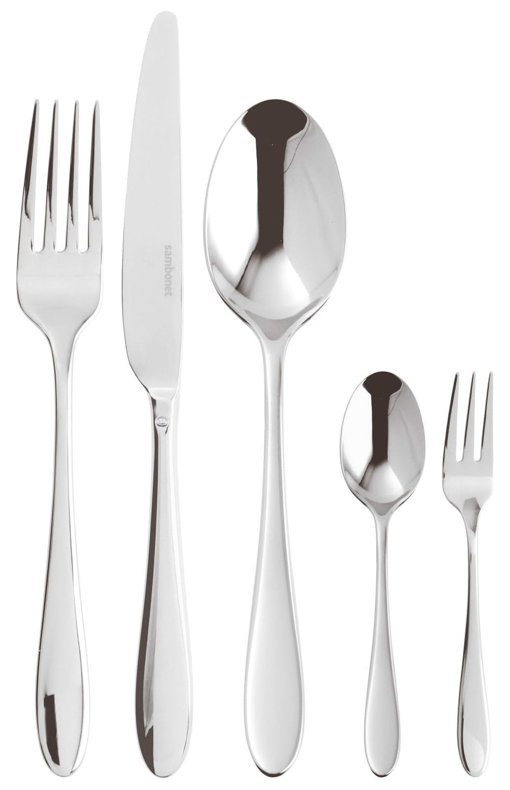 Sambonet Cutlery set Velvet - stainless steel - 30 pieces / 6 persons