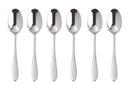 Sambonet Coffee Spoons Velvet Silver 6 Pieces