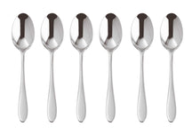 Sambonet Coffee Spoons Velvet Silver 6 Pieces