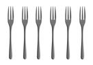 Sambonet Pastry Forks Taste Black 6 Pieces