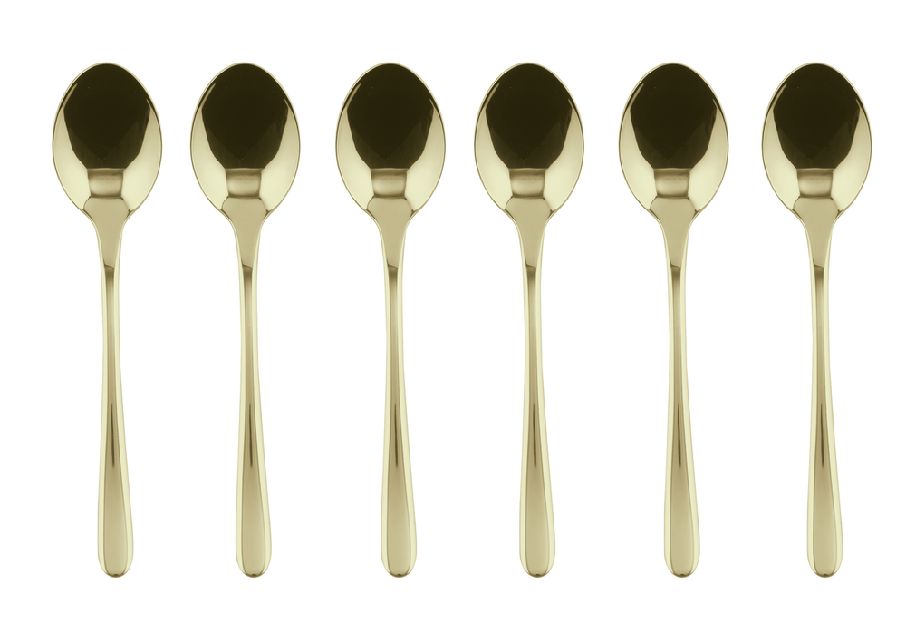 Sambonet Coffee spoons Taste Champagne 6 Pieces