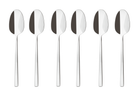 Sambonet Coffee Spoons Rock Silver 6 Pieces