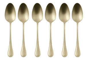 Sambonet Coffee spoons Royal Champagne 6 Pieces