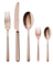 Sambonet Cutlery set Linear - Copper - 30 pieces / 6 persons