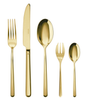 Sambonet Cutlery set Linear - Gold - 30 pieces / 6 persons