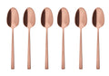 Sambonet Coffee Spoons Rock Copper 6 Pieces