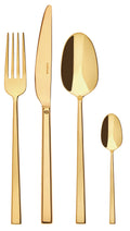 Sambonet Cutlery set Rock - Gold - 24 pieces / 6 people