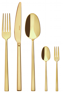 Sambonet Cutlery set Rock - Gold - 60-piece / 12 people