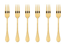 Sambonet Pastry Forks Royal Gold 6 Pieces