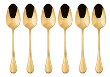 Sambonet Coffee spoons Royal Gold 6 Pieces