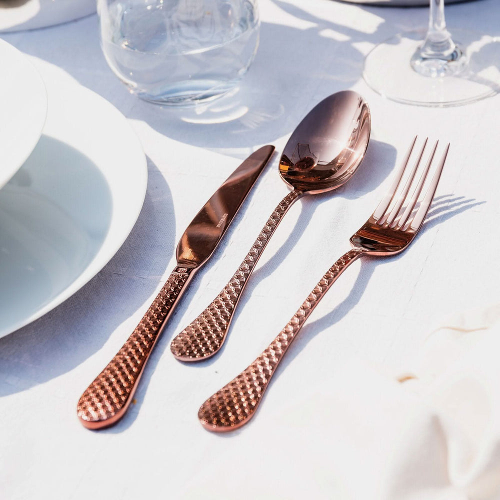 Sambonet Cutlery set Taormina - Copper - 24 pieces / 6 people