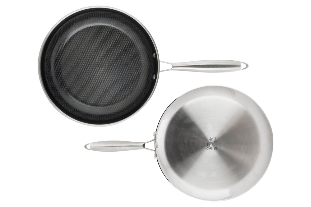 Cookinglife Frying Pan HexaCook ø 28 cm - NON STICK - ceramic non-stick coating - PFAS-free - suitable for all heat sources