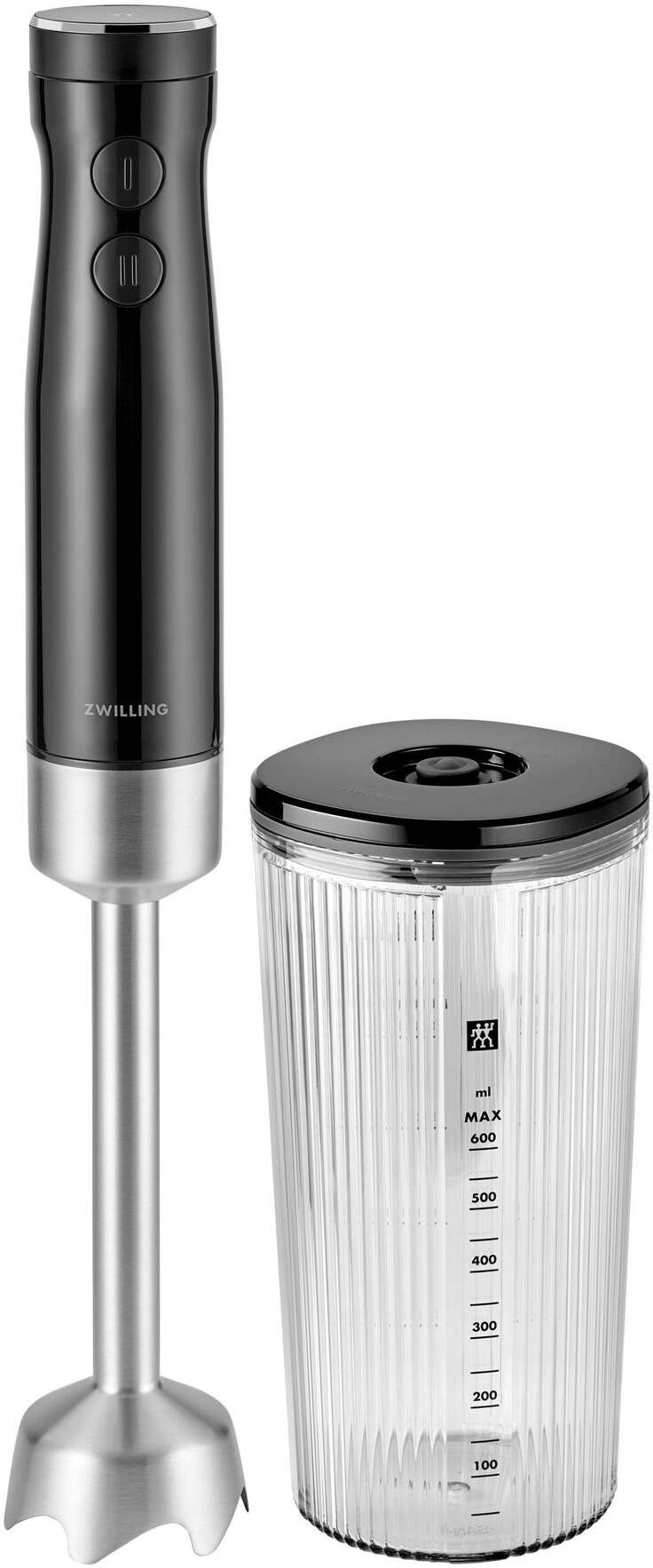 Zwilling Hand blender Enfinigy - 800 W - 9 Speeds - Black