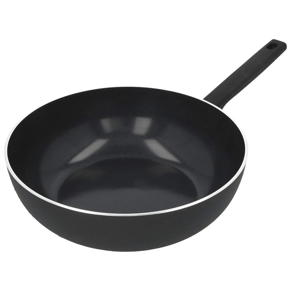 Demeyere Wok pan Alu Comfort 3 - Ceraforce - ø 28 cm / 4 liters -. Ceramic non-stick coating