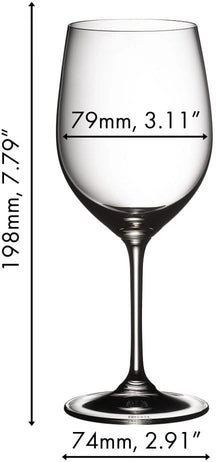 Riedel White Wine Glasses Vinum - Viognier / Chardonnay - 2 pieces