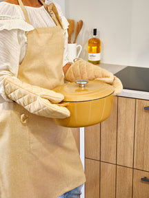 Cosy & Trendy Oven Mitt Fabric Amber Gold