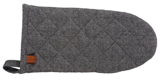 Cosy & Trendy Oven Mitt Fabric Black Chambray
