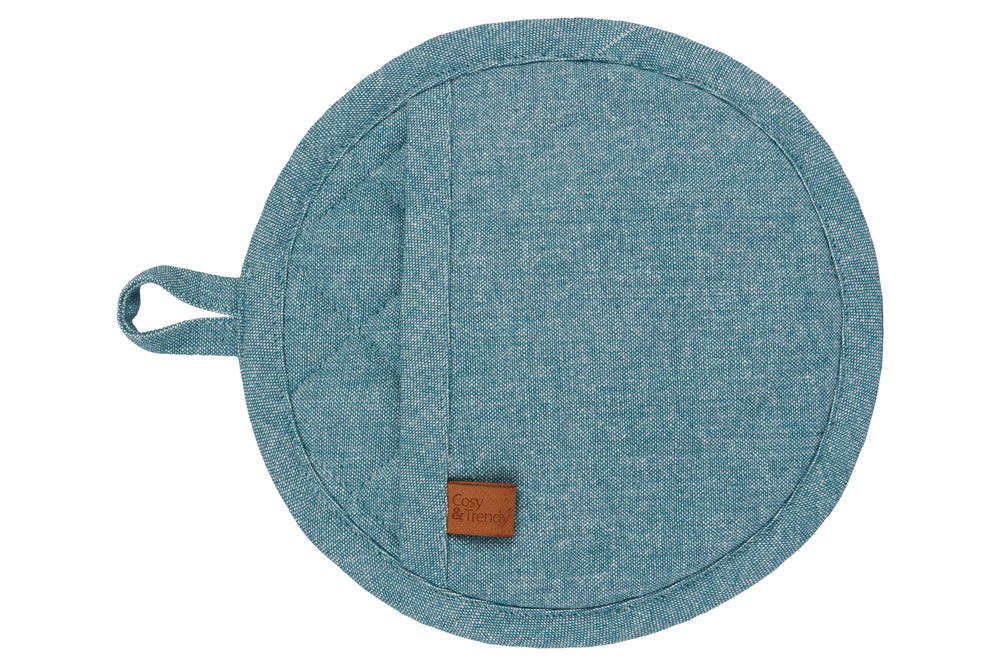 Cosy & Trendy Pot Holder Fabric Green Heron