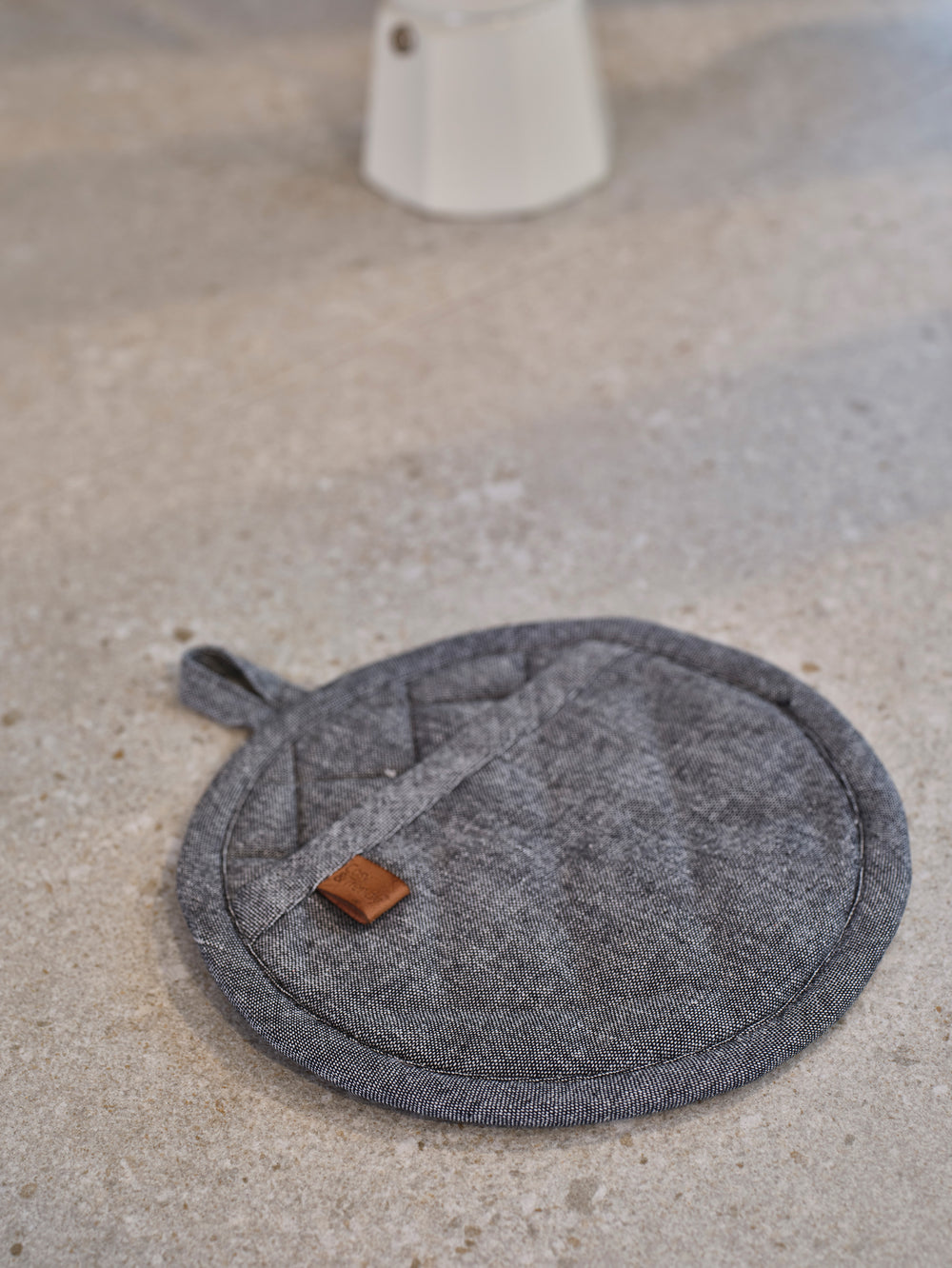 Cosy & Trendy Pot Holder Fabric Black Chambray