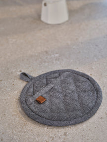 Cosy & Trendy Pot Holder Fabric Black Chambray