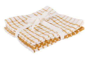 Cosy & Trendy Dishcloths Stoff Amber Gold 30x30 cm - 3-piece
