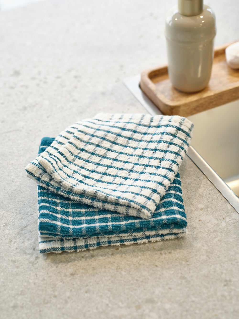 Cosy & Trendy Dishcloths Stoff Green Heron 30x30 cm - 3-piece