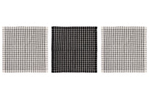 Cosy & Trendy Dishcloths Stoff Black Chambray 30x30 cm - 3-piece set
