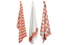 Cosy & Trendy Tea Towels Fabric Rust 50x70 cm - 3-piece