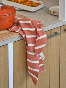 Cosy & Trendy Tea Towels Fabric Rust 50x70 cm - 3-piece