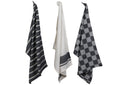 Cosy & Trendy Tea Towels Stoff Black Chambray 50x70 cm - 3-piece