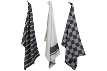 Cosy & Trendy Tea Towels Stoff Black Chambray 50x70 cm - 3-piece