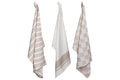 Cosy & Trendy Tea Towels Stoff Sand 50x70 cm - 3-piece