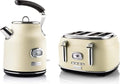 Westinghouse Retro Kettle + Toaster 4 Slots - White