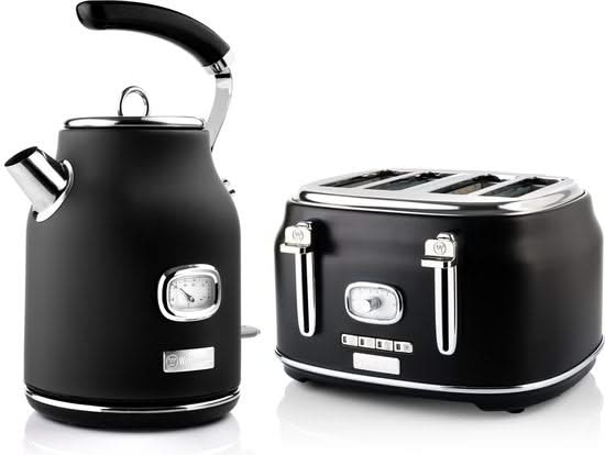 Westinghouse Buy Retro Kettle Toaster Slots Black? Cookinglife