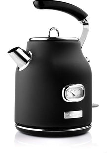 Westinghouse Retro Kettle + Toaster 2 Slots - Black