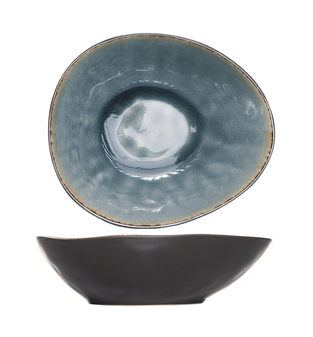 Cosy & Trendy Small Bowl Laguna Blue Grey 20 x 17 cm - 4 pieces