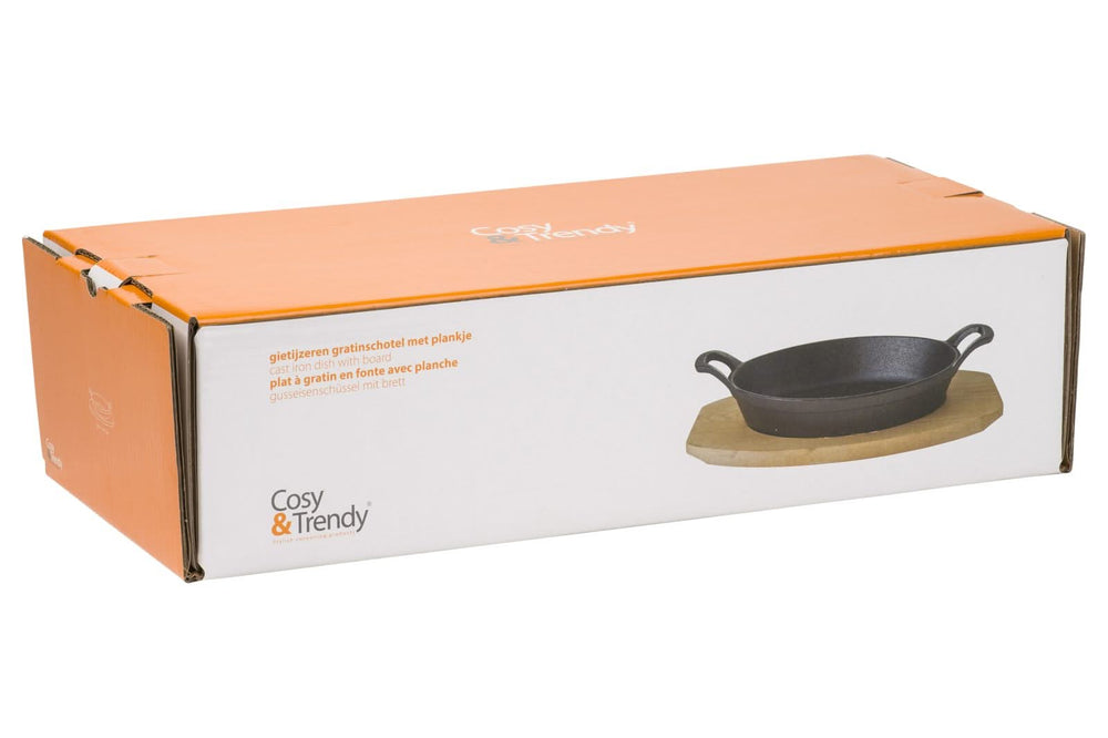 Cosy & Trendy Serving pan / Serving pan Cast Iron 30 x 17 x 5 cm