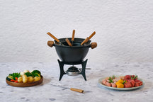 Cookinglife Fondue Set Moritz Cast Iron - 6 people - ø 23 cm