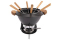 Cookinglife Fondue Set Moritz Cast Iron - 6 people - ø 23 cm