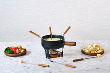 Cookinglife Fondue Set Moritz Stoneware - 6 people - ø 21 cm
